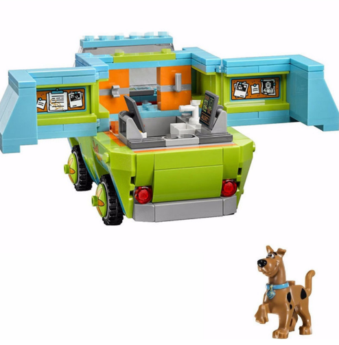 "Mystery Machine Puzzle Assembly Building Toy"